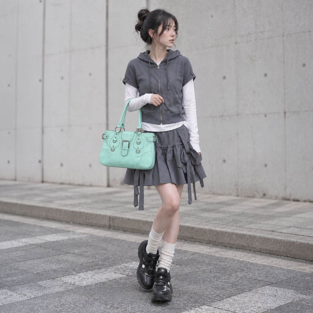 Rivet Shoulder Bag