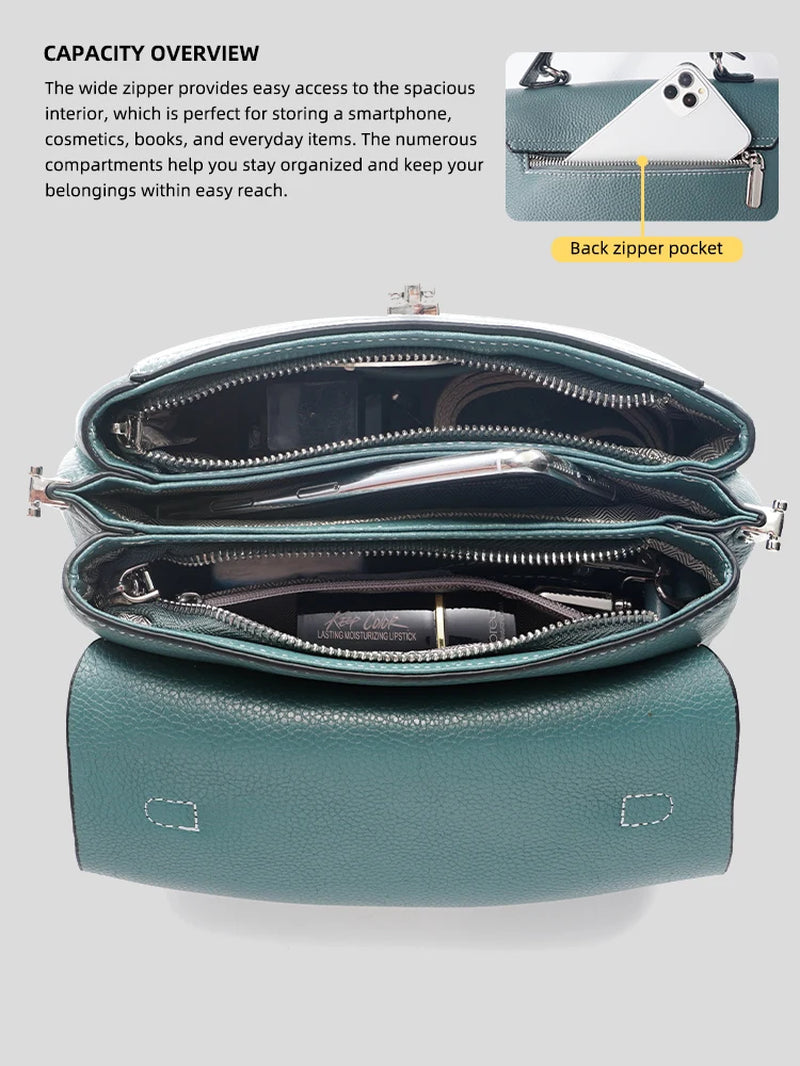 Structured Top-Handle Bag