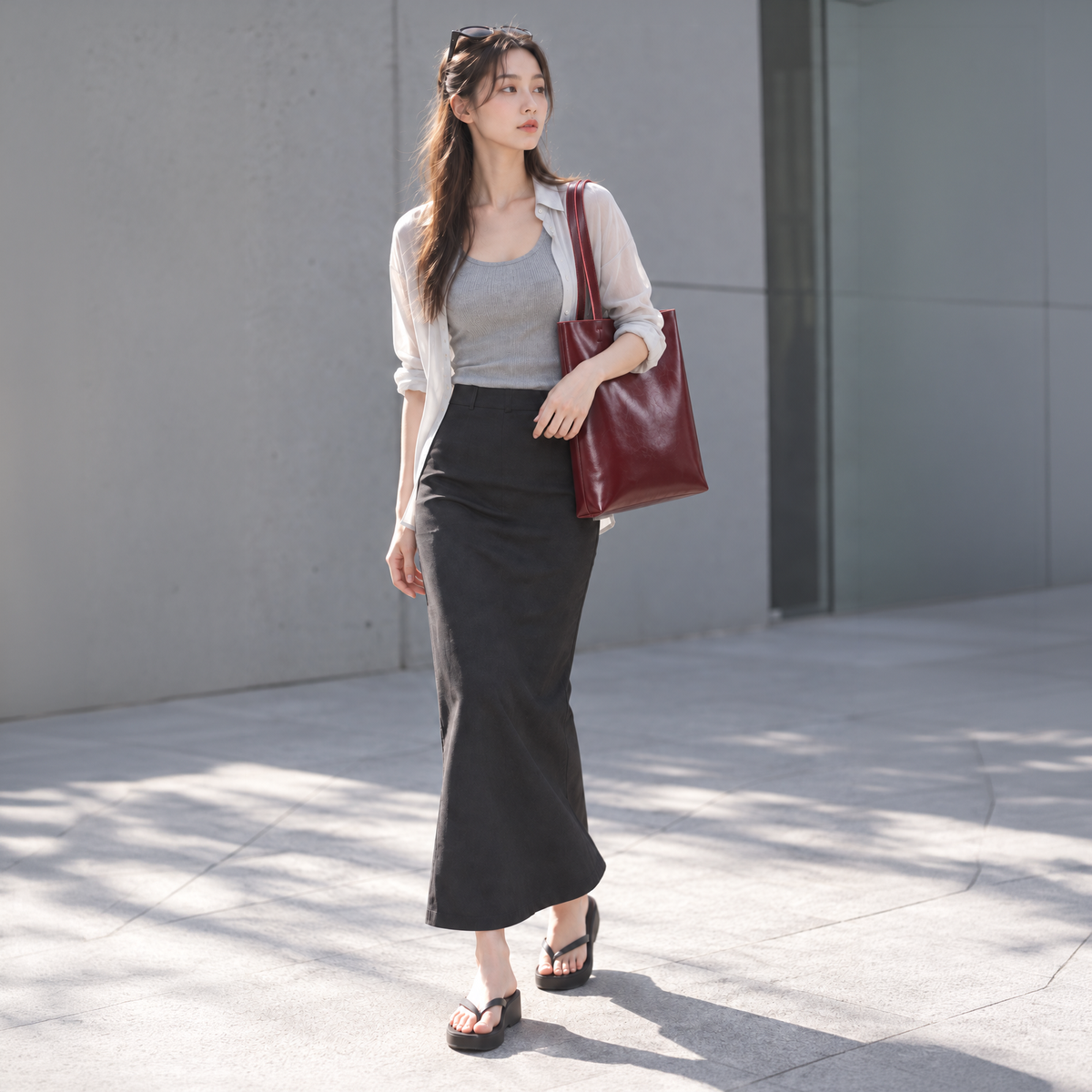 Vertical Tote Bag