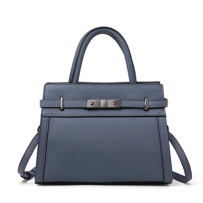 Belted Top Handle Bag