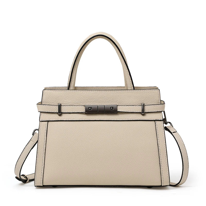 Belted Top Handle Bag