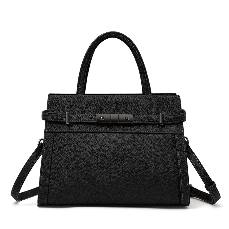 Belted Top Handle Bag