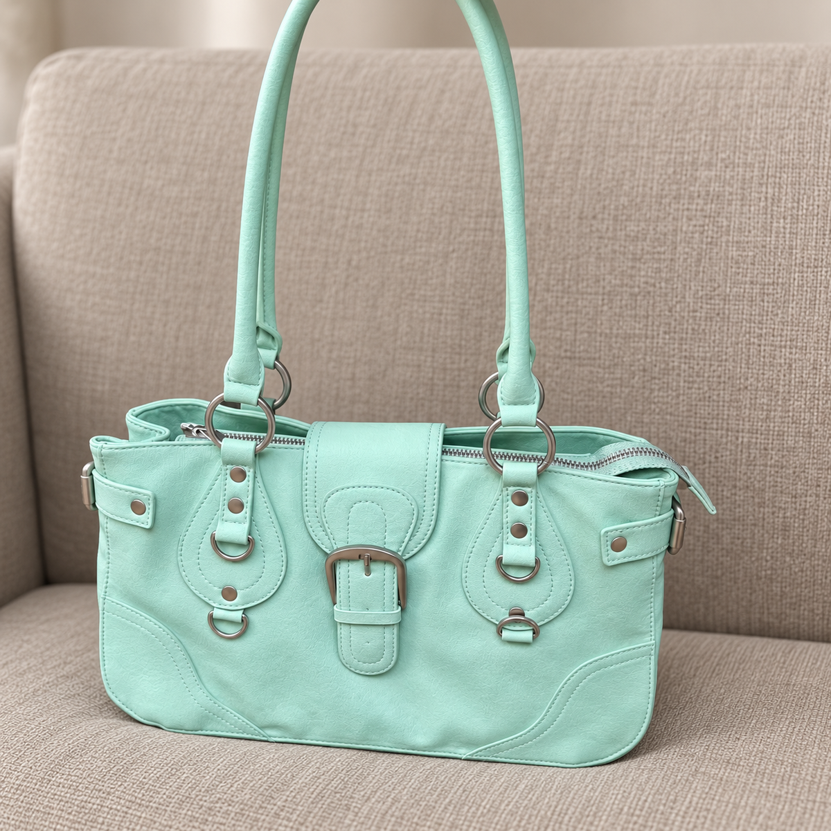 Rivet Shoulder Bag